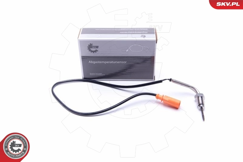Sensor, exhaust gas temperature